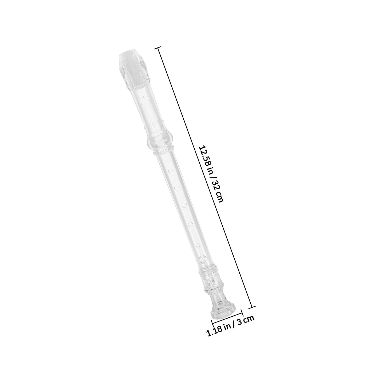 초보자를 위한 8홀 소프라노 리코더 – 투명한 플라스틱 - Soprano Recorder Plastic 리뷰 및 가격