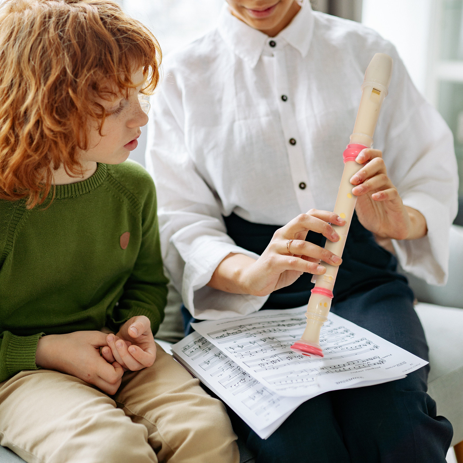 2개 세트, 고음역 소프라노 리코더, 8홀, 플라스틱  - Soprano Recorder Plastic 리뷰 및 가격